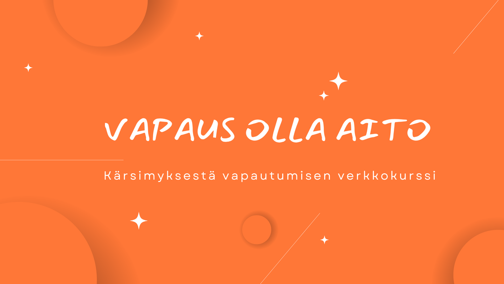 VAPAUS OLLA AITO! - Kärsimyksestä vapautumisen verkkokurssi by Juho Lyytikäinen
